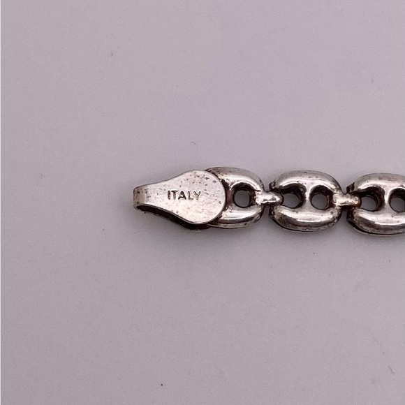 Sterling silver bracelet anchor chain - Picture 3 of 4